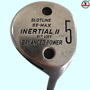 Slotline E-Max 21* inertial II fairway 5 Wood S-Flex Easton Graphite shaft 41.5"